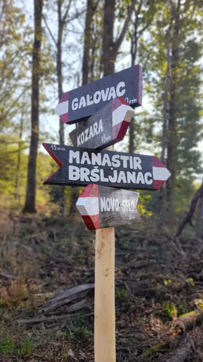 Postavljeni su novi putokazi/Foto: Udruga Lipa Garešnica