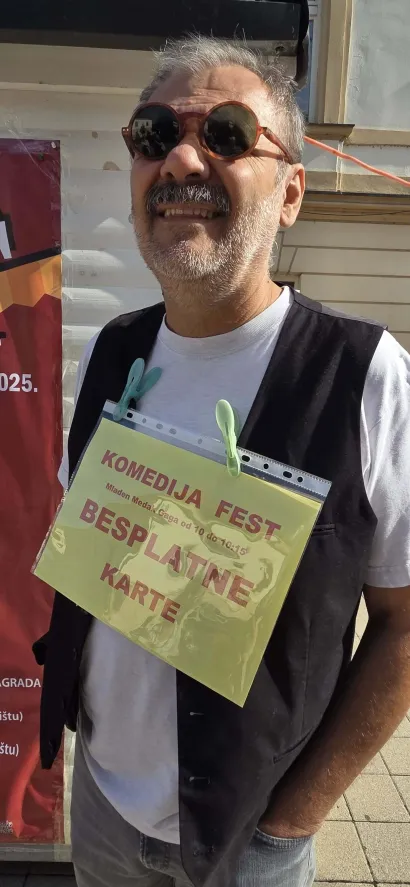 Na samom kraju festivala nastupa Mladen Medak Gaga/Foto: Grad Bjelovar