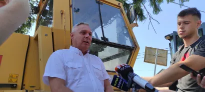 Srećko Ezgeta iz Gradske plinare naglasio je kako je rekonstrukcija plinovoda i pitanje sigurnosti građana /Foto: Martina Čapo