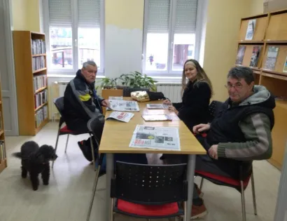 U čitaonici daruvarske knjižnice ovo je uobičajen prizor/Foto: PKIČ Daruvar 