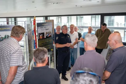 Izložba ratnih fotografija u Veteranskom centru/Foto: Predrag Uskoković/Grad Daruvar