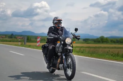 Zvjezdana motocikl vozi već nekoliko godina/Foto: Nikolina Mimić Dujmović