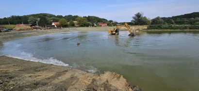 Na ribnjaku će se sada moći održavati i velika natjecanja/Foto: Općina Šandrovac