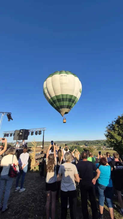 Baloni na vrući zrak bili su prava atrakcijaFoto: Ivanka Vrhovnik