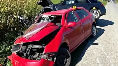 Prizor s mjesta nesreće/Foto: Čitatelj