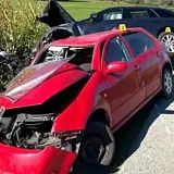 Prizor s mjesta nesreće/Foto: Čitatelj