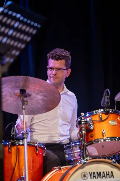 Poznati hrvatski bubnjar Abel Kovačević/Foto: Predrag Uskoković/Grad Daruvar