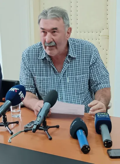 Ivan Dukić, predstavnik obitelji stradalih, podržao je ovaj projekt/Foto: Slavica Trgovac Martan