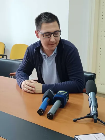 Hrvoje Grubeša u Kusonjama je ostao bez oca/Foto: Slavica Trgovac Martan