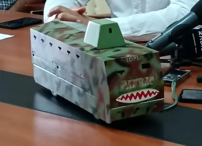 Replika vozila u kojem su branitelji krenuli u Kusonje/Foto: Slavica Trgovac Martan