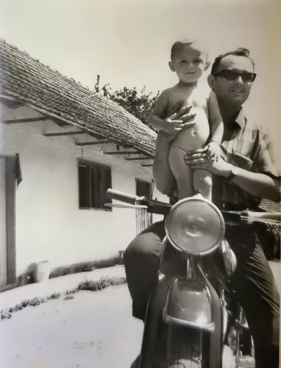 Alen s tatom/Foto: Privatni album