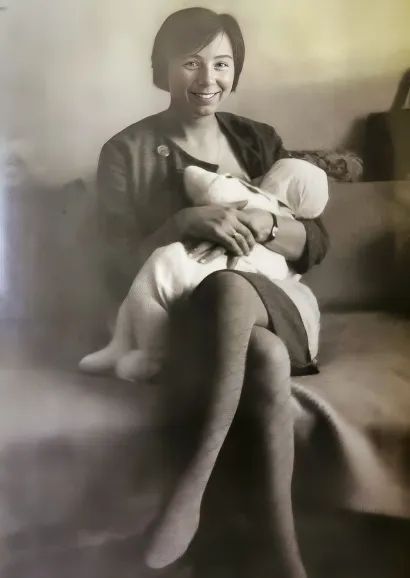 Alen u naručju majke Zlate/Foto: Privatni album