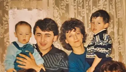 Obitelj Grubeša neposredno uoči tragedije u Kusonjama/Foto: Privatni album