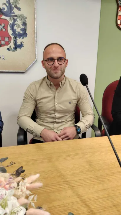 Tomislav Dubravac u rodnoj Garešnici gradi kuću/Foto: Slavica Trgovac Martan