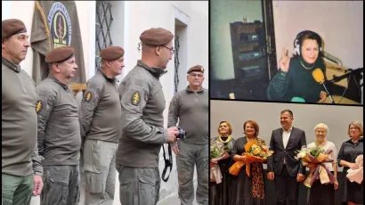 Omege su dobile svoju spomen ploču u Bjelovaru, a jučer je i prikazan dokumentarni film Dubravke Vukoje o radijskim voditeljicama tijekom Domovinskog rata/Foto: Grad Bjelovar