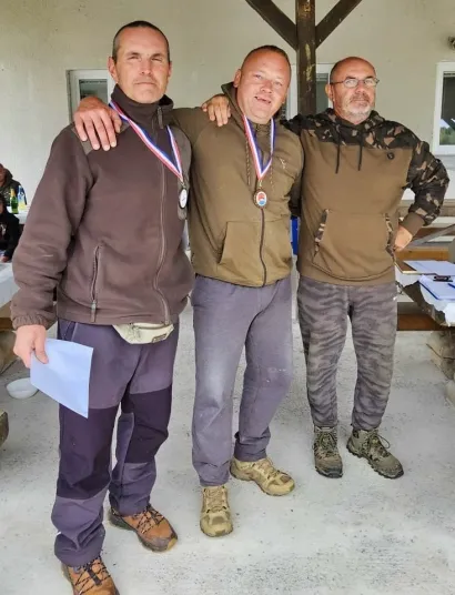 Kumovi su osvojili 3. mjesto sa 120,52 kg ulovljene ribe/Foto: Nikica Puhalo/MojPortal.hr