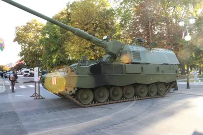 Impresivni prizori iz središta Bjelovara/Foto: Slavica Trgovac Martan