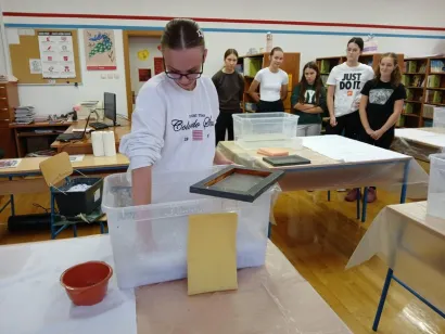 Držana je zanimljiva radionica/Foto: OŠ Vladimir Nazora Daruvar