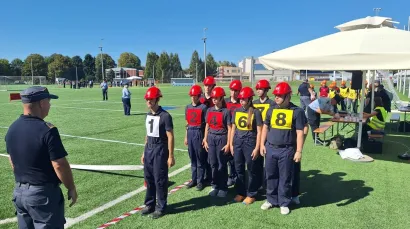 25. Susret vatrogasne mladeži i podmlatka Republike Hrvatske i Republike Slovenije, koji je održan 20. rujna 2025. u Bjelovaru/Foto: DVD Daruvar