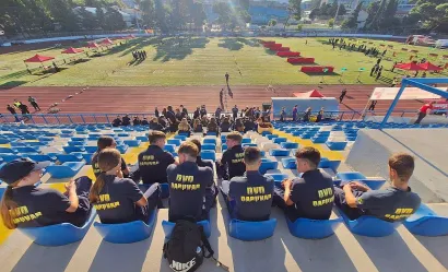 Na tribinama u iščekivanju nastupa/Foto: DVD Daruvar