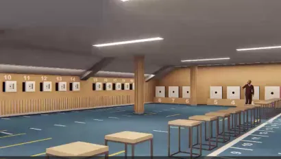 U sklopu stadiona bit će i moderna streljana/Foto: Grad Bjelovar