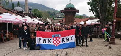 Ekipa iz mjuzikla na gostovanju u BiH/Foto: KPD Sloga