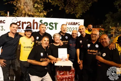 Najveselija ekipa na Slavonskom Banovcu/Foto: Sajam Slavonski banovac/Antonio Pejša Phi media