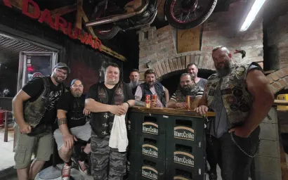 Dlibor obožava motore od malih nogu/Foto: Privatni album