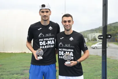 Gabor i Karačić osvojili su naslov na glavnom turniru(Foto: Privatni album