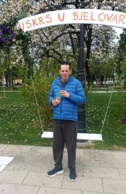 Mladi Bjelovarčanin obožava šetnje/Foto: Privatni album