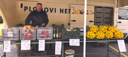 OPG Siniša Juran iz Peračkog Blata/Foto: Gradska tržnica Daruvar