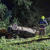 Pripadnici DVD-a Lipik na mjestu nesreće/Foto: DVD Lipik