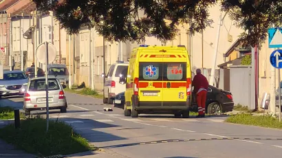 Prizor s mjesta nesreće u Daruvaru/Foto: Čitatelj