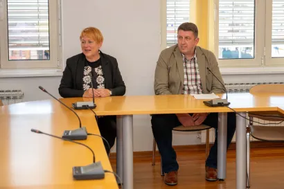 Vanda Cegledi i Marko Cegledi/Foto: Predrag Uskoković/Grad Daruvar