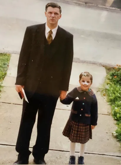 S kćerkom Edinom/Foto: Privatni album