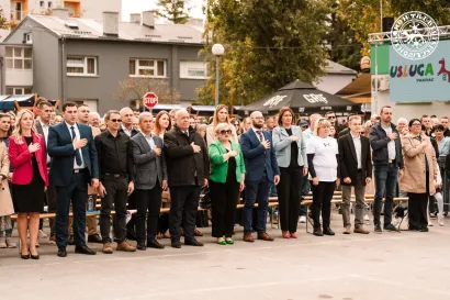 Visoki uzvanici na otvorenju Slavonskog banovca/ Foto: Antonio Pejša/PHI media