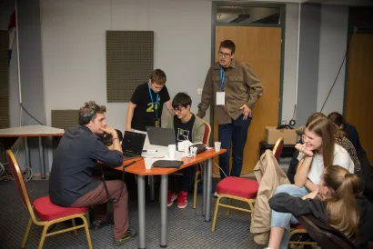 Đuro Gavran je i ove godine vodio dokumentarnu radionicu/Foto: Srđan Papić PRKI