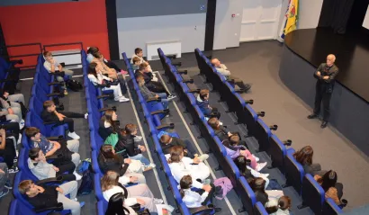 Učenici su pogledali zanimljiv film/Foto: DOHVT