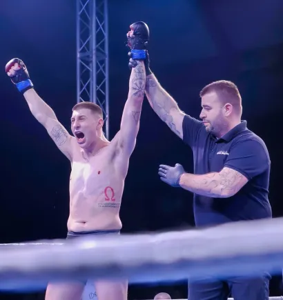 Ivan Kiš nakon pobjede/Foto: Privatni album