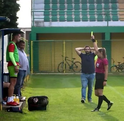 Kad Kristina pokaže karton.../Foto: Privatni album