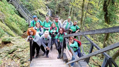 U ekipi se vladalo odlično raspoloženje/Foto: Udruga Lipa Garešnica