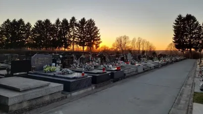 Groblje Borik u Bjelovaru/Foto: Slavica Trgovac Martan