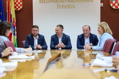 Na sjednici je bio i župan Marko Marušić/Foto: BBŽ