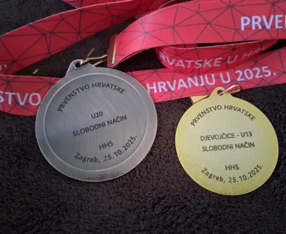 U Čazmu su stigle nove medalje/Foto: Hrvački klub Čazma