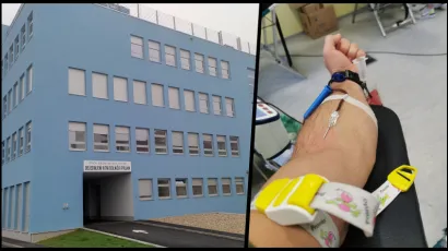 U bjelovarskoj bolnici smanjene su zalihe krvi, pa posljedično i broj operacija/Foto: Crveni križ Bjelovar, MojPortal