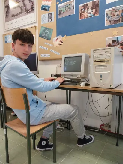 Mladi informatičar prolazi s pet/Foto: Privatni album