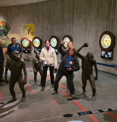 U krapinskom muzeju bilo je posebno zanimljivo/Foto: Udruga Lipa Garešnica