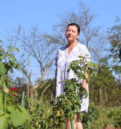 Sanja u svom ružičnjaku/Foto: Compas