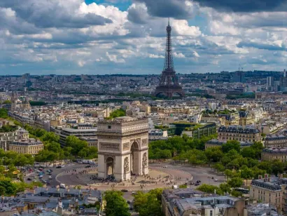 Pogled na Pariz iz zraka/Foto: Štefan Brajković