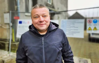 Zoran Jakupec iz tvrtke Batinjani beton/Foto: Nikica Puhalo/MojPortal.hr